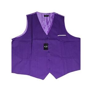 Men's Hi-Tie Purple Vest XXXL New with Tags
